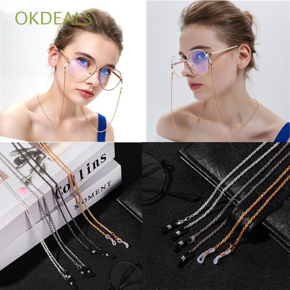 [Mã FAMAYFA giảm 10K đơn 50K] Chuỗi đeo mắt kính kim loại dành cho nam nữ | BigBuy360 - bigbuy360.vn