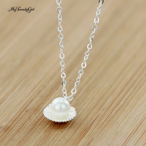 (Ne) Vòng cổ ngọc trai có mặt dây YR cho nữ
