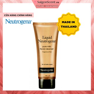 Sữa rửa mặt dịu nhẹ Neutrogena Liquid Pure Mild Facial Cleanser ( 100mL )
