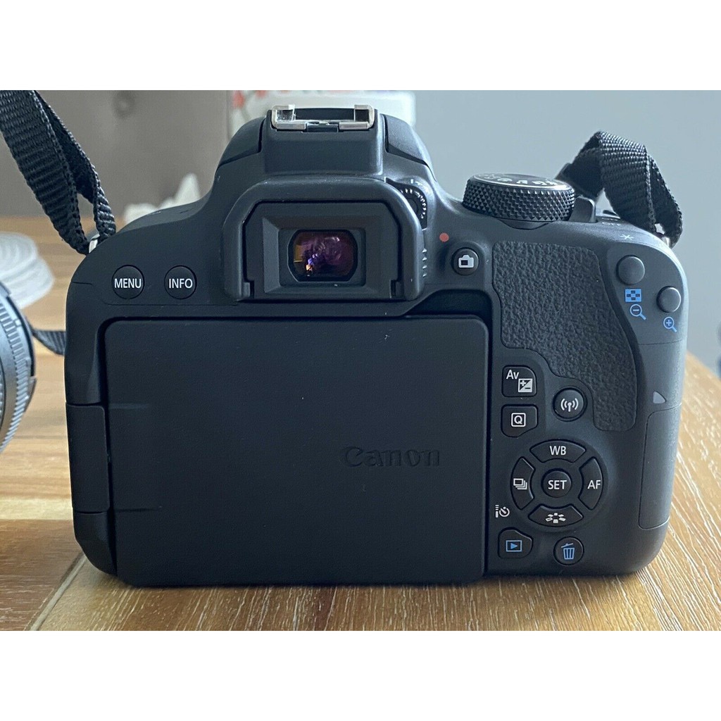 Máy ảnh Canon 800D + 18-55mm is STM - 24.2MP - Wifi - Quay Full HD 60FPS - Mới 98%