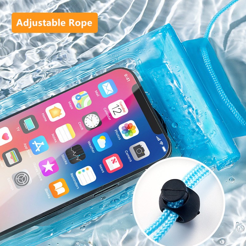 Túi Đựng Điện Thoại Chống Thấm Nước 3 Lớp 6 inch Thông Dụng