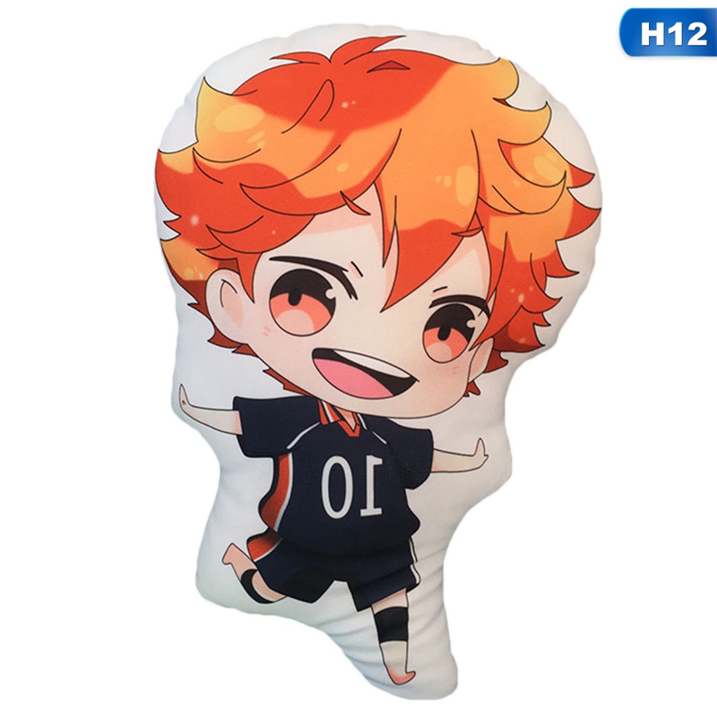 Gối Nhồi Bông Họa Tiết Haikyuu Hinata Đáng Yêu