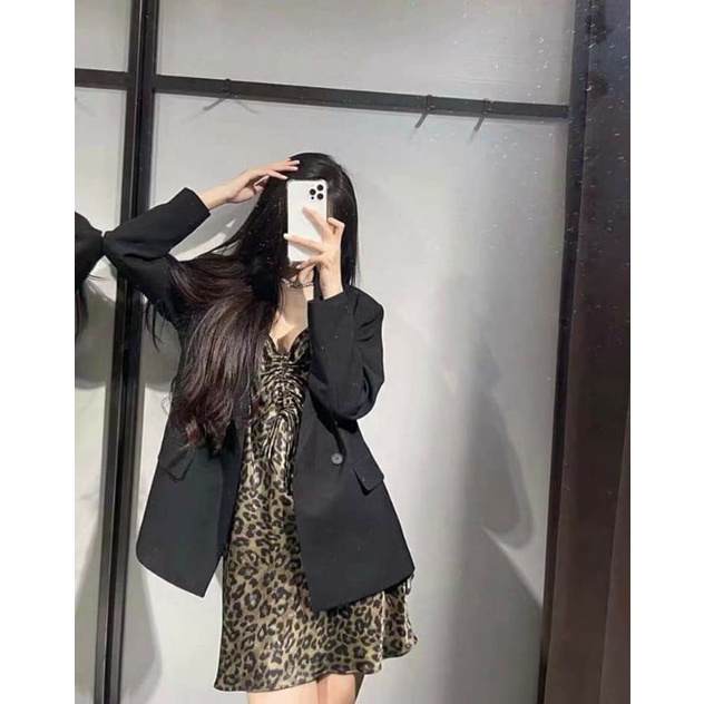 ⚡Bán Sỉ ⚡ Áo blazer, vest zara nữ dài tay 2 lớp đứng form hàng đẹp cao cấp ảnh thật khách mặc / có sẵn