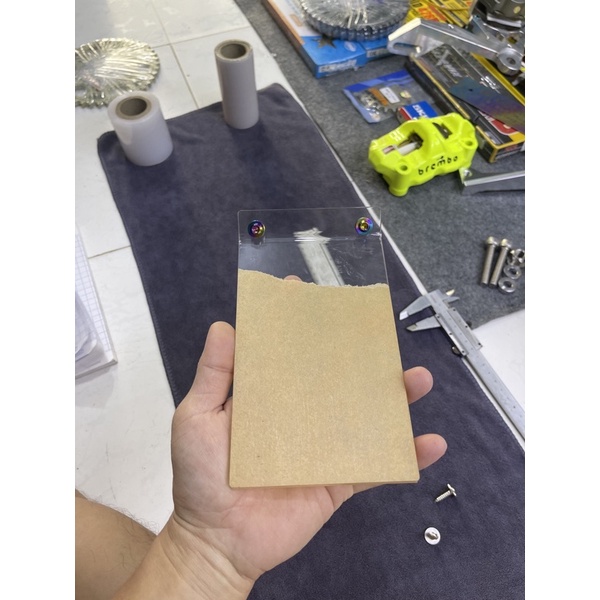 Mica dày 4mm uốn sẳn
