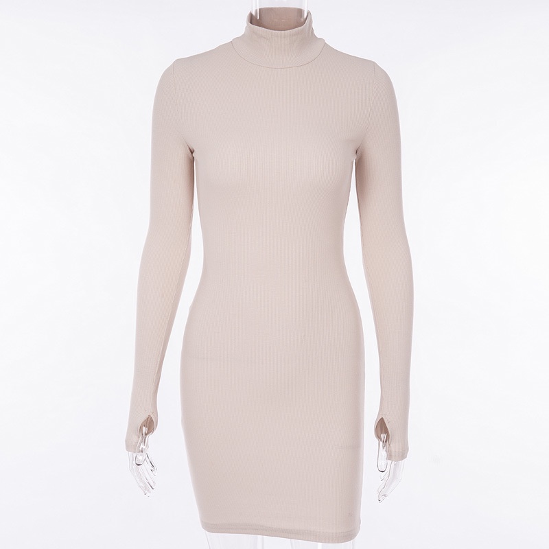 Đầm body dài tay 🌼NaNo Studio🌼 Váy dài tay Âu Mỹ phong cách mới mùa thu mảnh mai | BigBuy360 - bigbuy360.vn