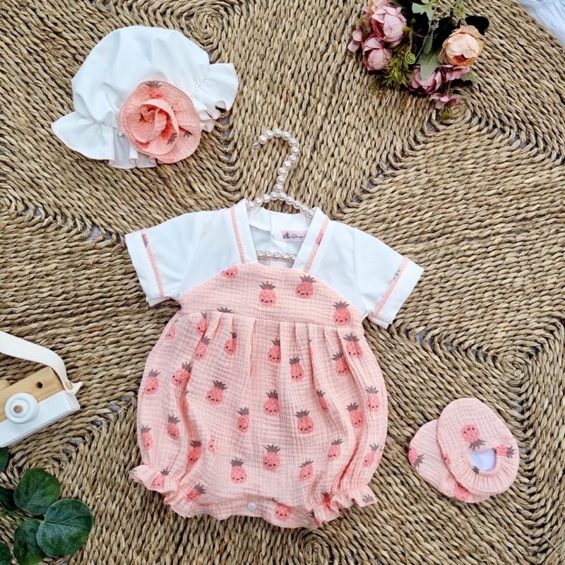 🌸 Body Hanbok đáng yêu cho bé 🎀 Thiết kế lấy ý tưởng trang phục truyền thống Hàn Quốc