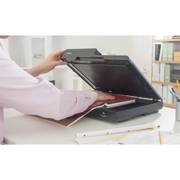 Máy scan hai mặt tốc độ cao  Canon DR-F120  hàng mới chính hãng bảo hành 12 tháng