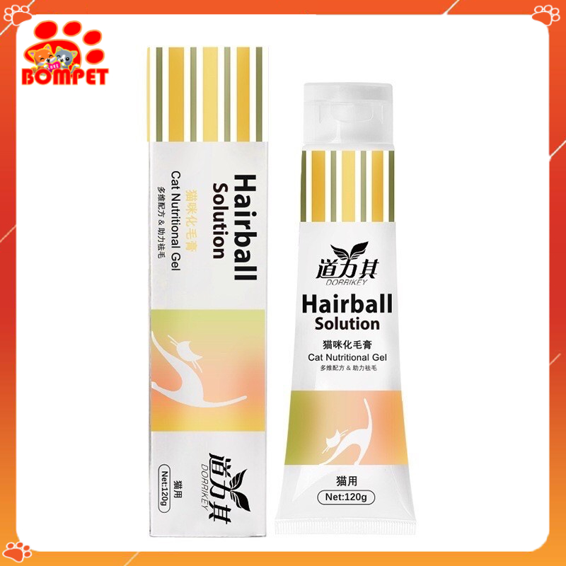 Gel Dinh Dưỡng Hairball Solution Dành Cho Mèo