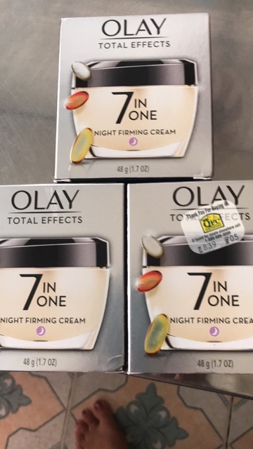 Kem Dưỡng da ban đêm Olay Total Effects 7 in 1