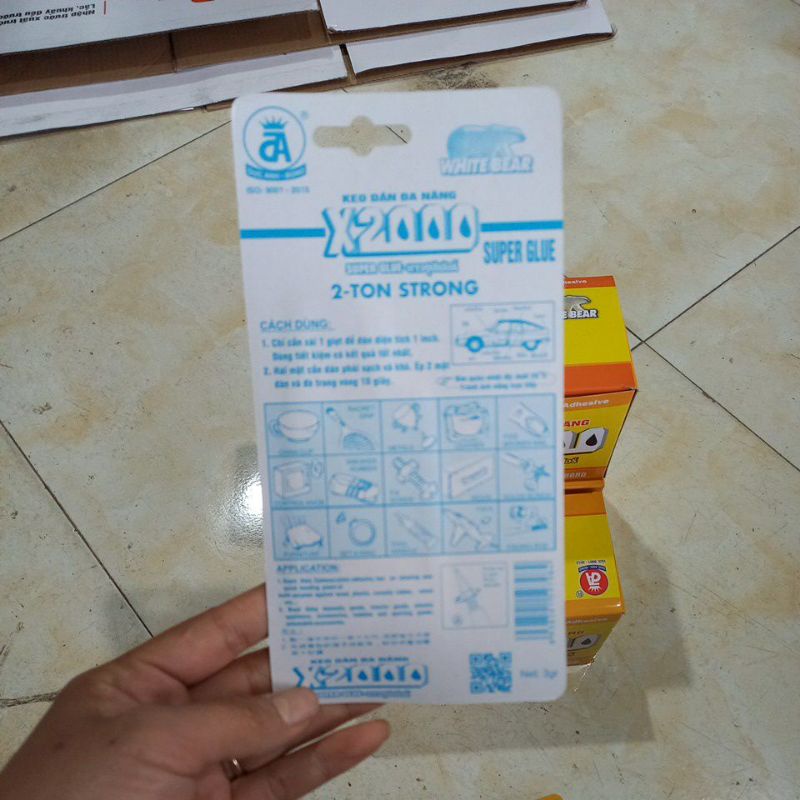 KEO DÁN ĐA NĂNG X2000 DẠNG TUÝP