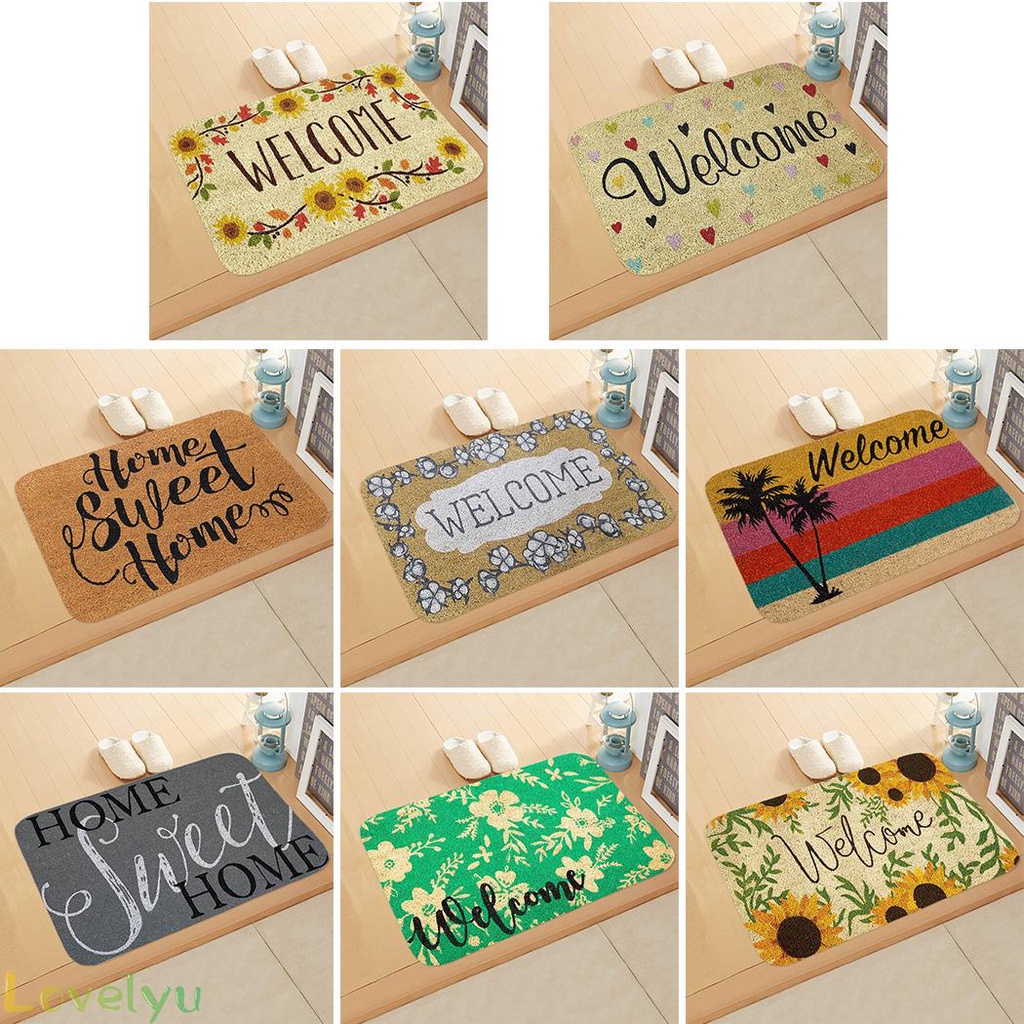 Thảm Chùi Chân Hình Chữ Welcome 40x60cm
