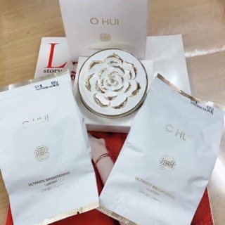 Phấn nước ohui hoa hồng trắng ohui ultimate brightening cushion