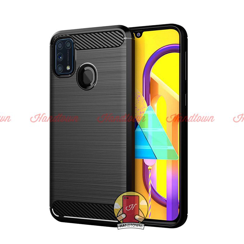 Ốp Lưng Samsung Galaxy M11 / M21 / M31 / M41 / M51 Chống Sốc Vân Phay Xước