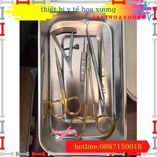 Hộp Đựng Dụng Cụ Inox 304 -Hộp Tiểu Không Lỗ 10x20x5cm