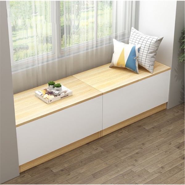 Tủ để đồ nằm ngang (thích hợp đề gần cửa sổ, tiết kiệm diện tích) ,mua 2 chiếc trở lên có thể nằm ngủ và ngồi đọc sách