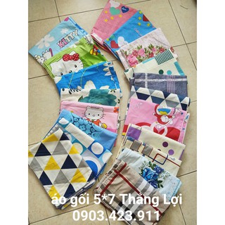 Áo gối cotton THẮNG LỢI  100%,SIZE 40*60 - chuẩn logo công ty. vải cottonkhoong pha ppoly