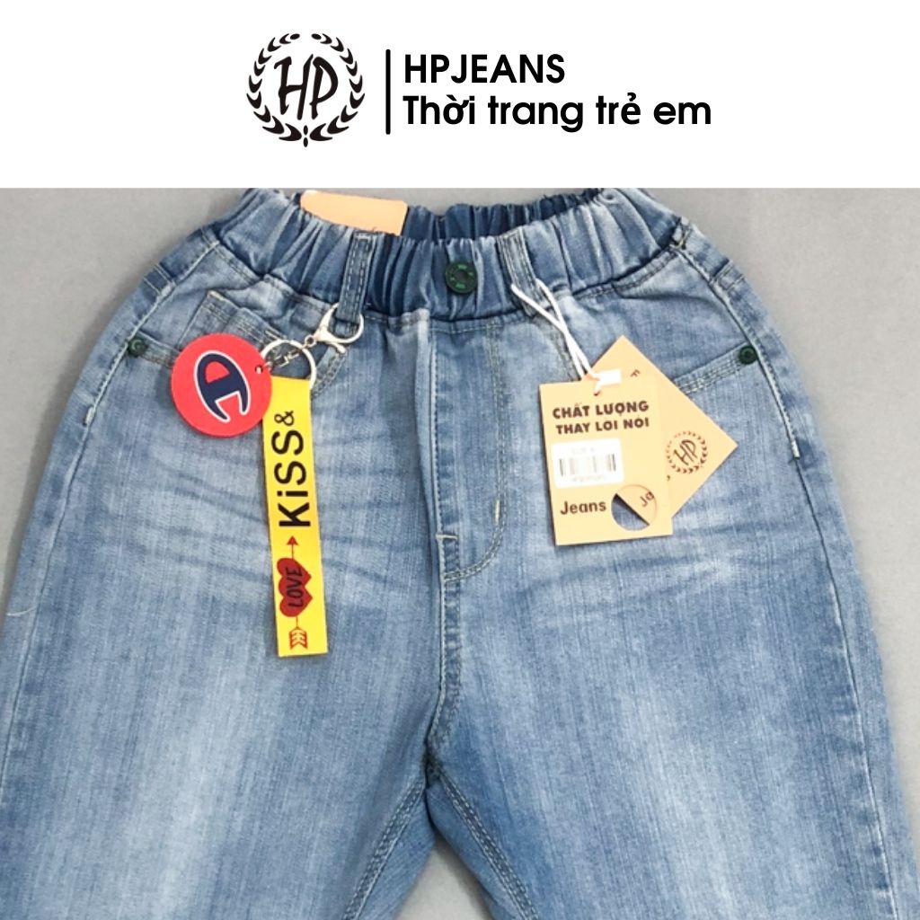 Quần Jean Bé Trai HPJEANS892 Quần Dài Cho Bé Trai HPjeans Cho Bé Từ 8 Đến 12 Tuổi [HP892]