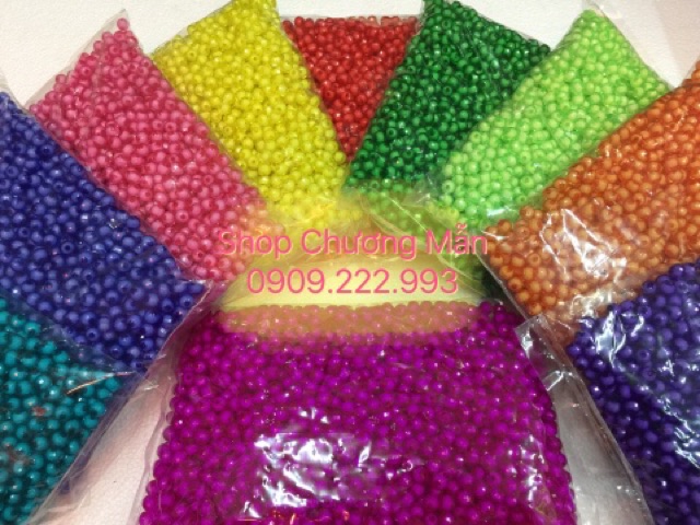100G Chuỗi Hạt Lựu (Hạt Có Nhân) 8mm - 10mm Xỏ Vòng Tay Handmade Giá Sỉ
