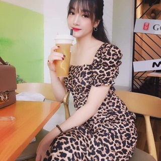 Váy da beo zara auth