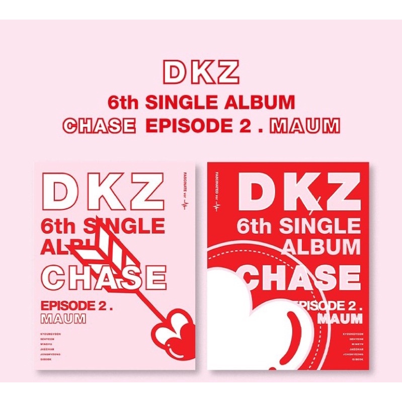 Album DKZ - Chase Ep 2 MAUM Có sẵn