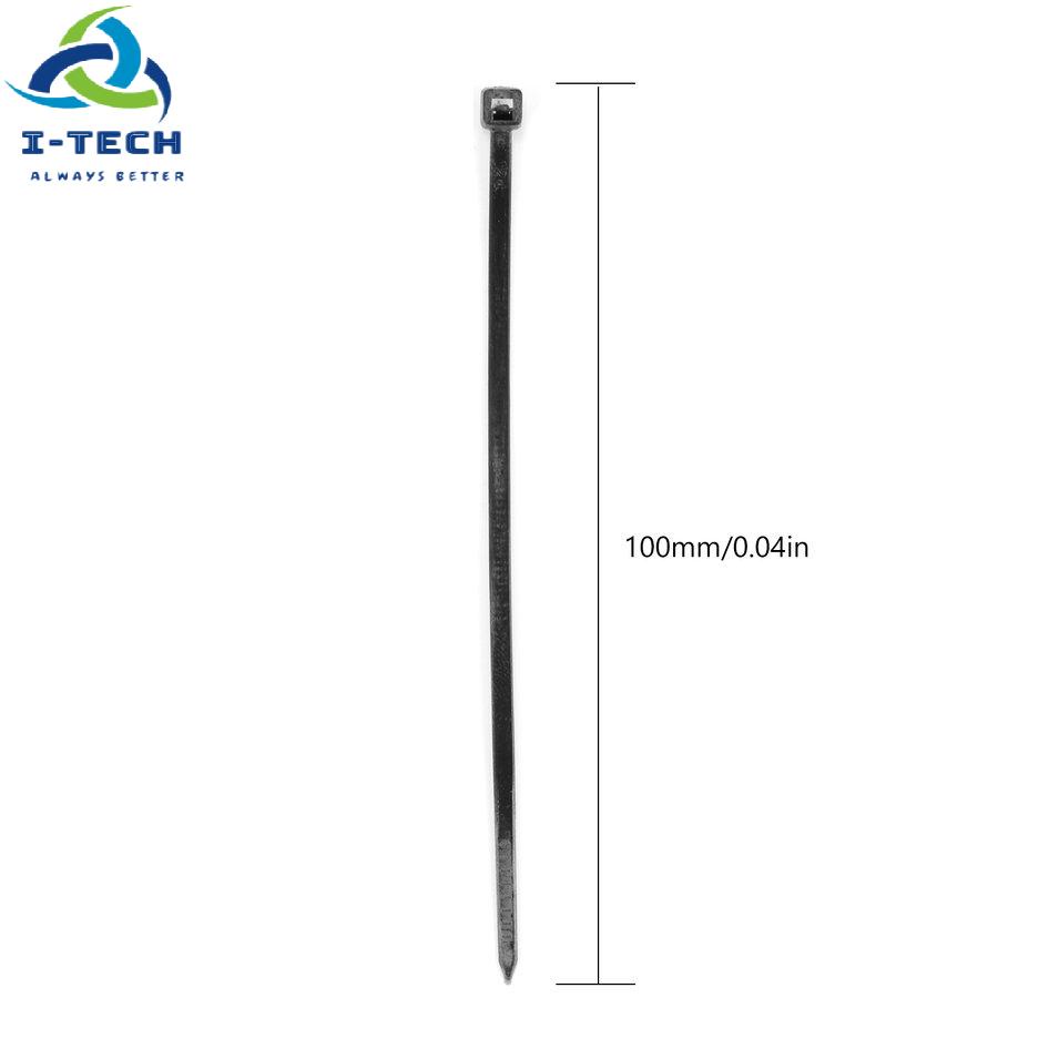 ⚡Khuyến mại⚡Self-Locking Nylon Cable Ties Cable Management Wire Storage Tying Wire Harness Cable Wire Zip Ties 100 Pieces