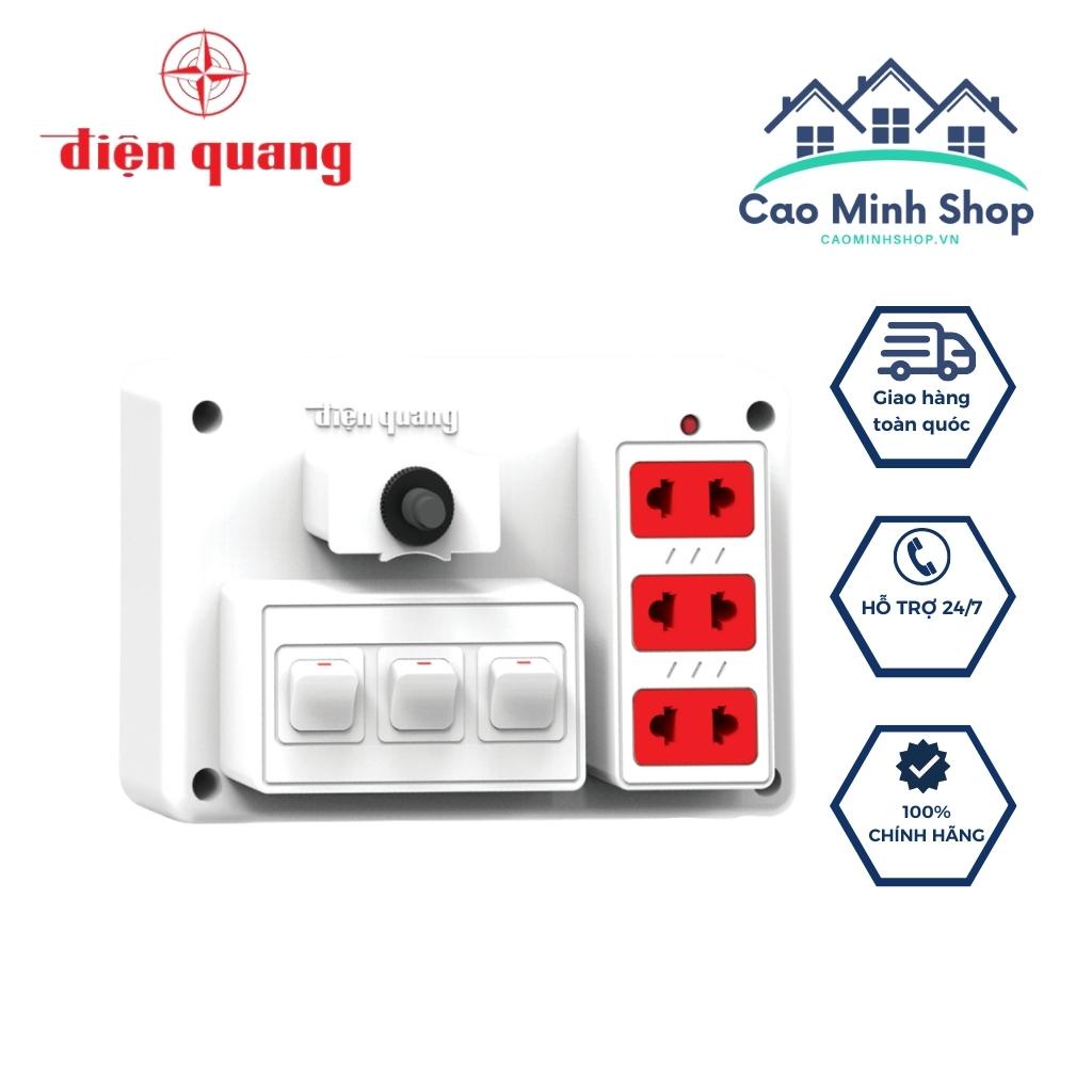 Bảng điện nổi V3 Điện Quang ĐQ FEP 32W 03S chịu tải cao, chống cháy, tự ngắt khi quá tải, chính hãng - Cao Minh Shop