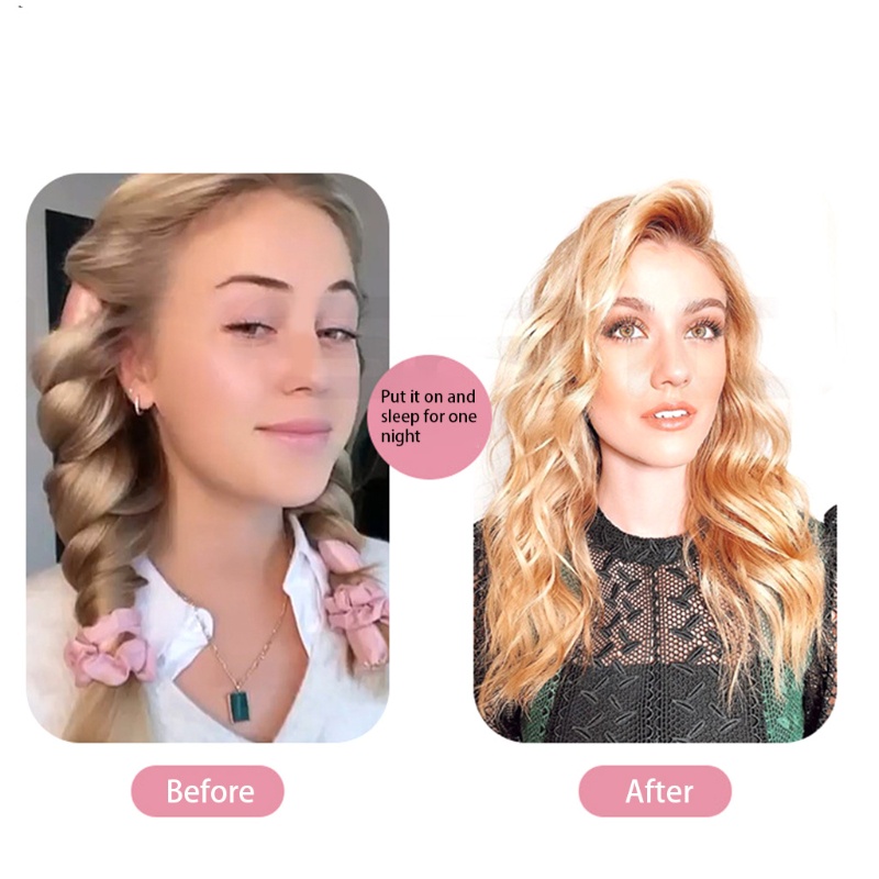 Lô Uốn Tóc Xoăn Không Dùng Nhiệt YOUYO Dùng Khi Ngủ