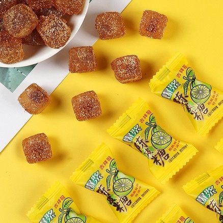 Kẹo dẻo ô mai vị quýt chua ngọt nhân chảy 238g 💥McFood💥 đồ ăn vặt trung quốc