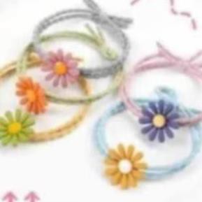 Dây buộc tóc cột tóc hoa cúc1k  BBQN 1K