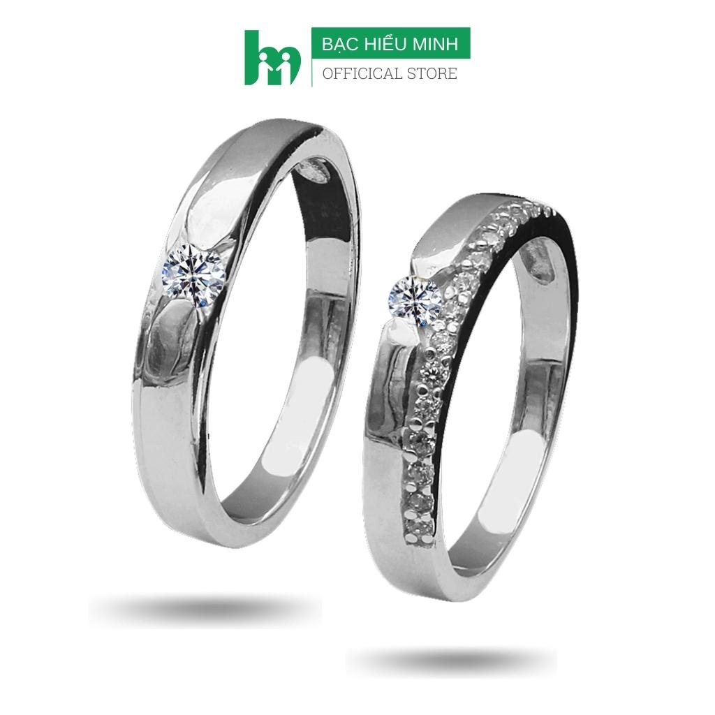 Nhẫn Đôi Bạc - Sẻ Chia - BẠC HIỂU MINH NC464