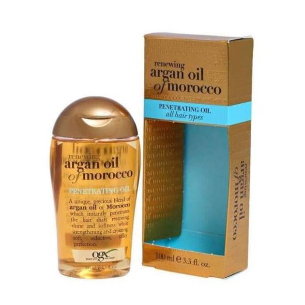 [Auth USA] Tinh Dầu dưỡng tóc OGX Renewing Argan Oil of Morocco Penetrating Oil