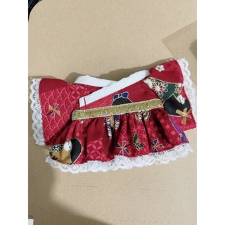 Outfit Doll đầm kimono(20cm,20cm body ú)