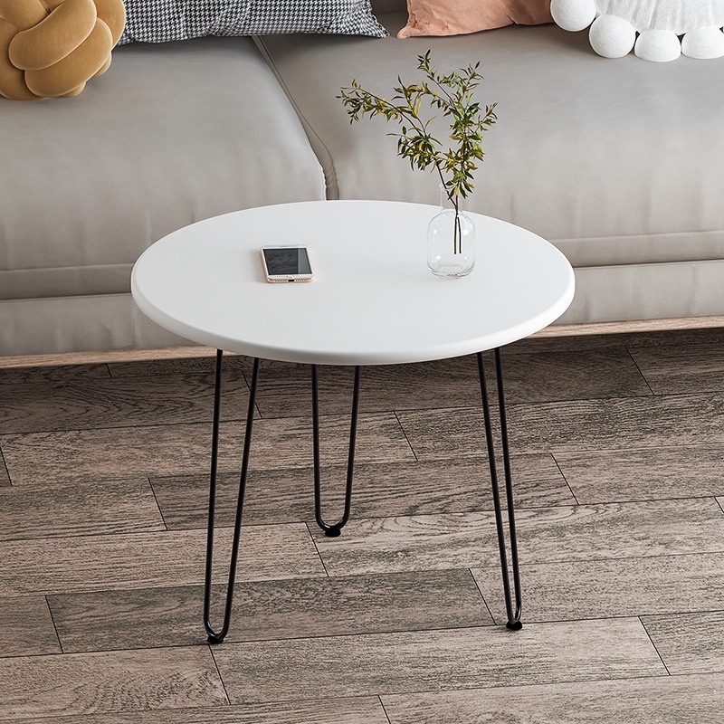 Bàn gỗ trang trí cho quán cafe, bàn trà bàn sofa chân sắt chắc chắn, bền đẹp phù hợp decor không gian hiện đại GM63