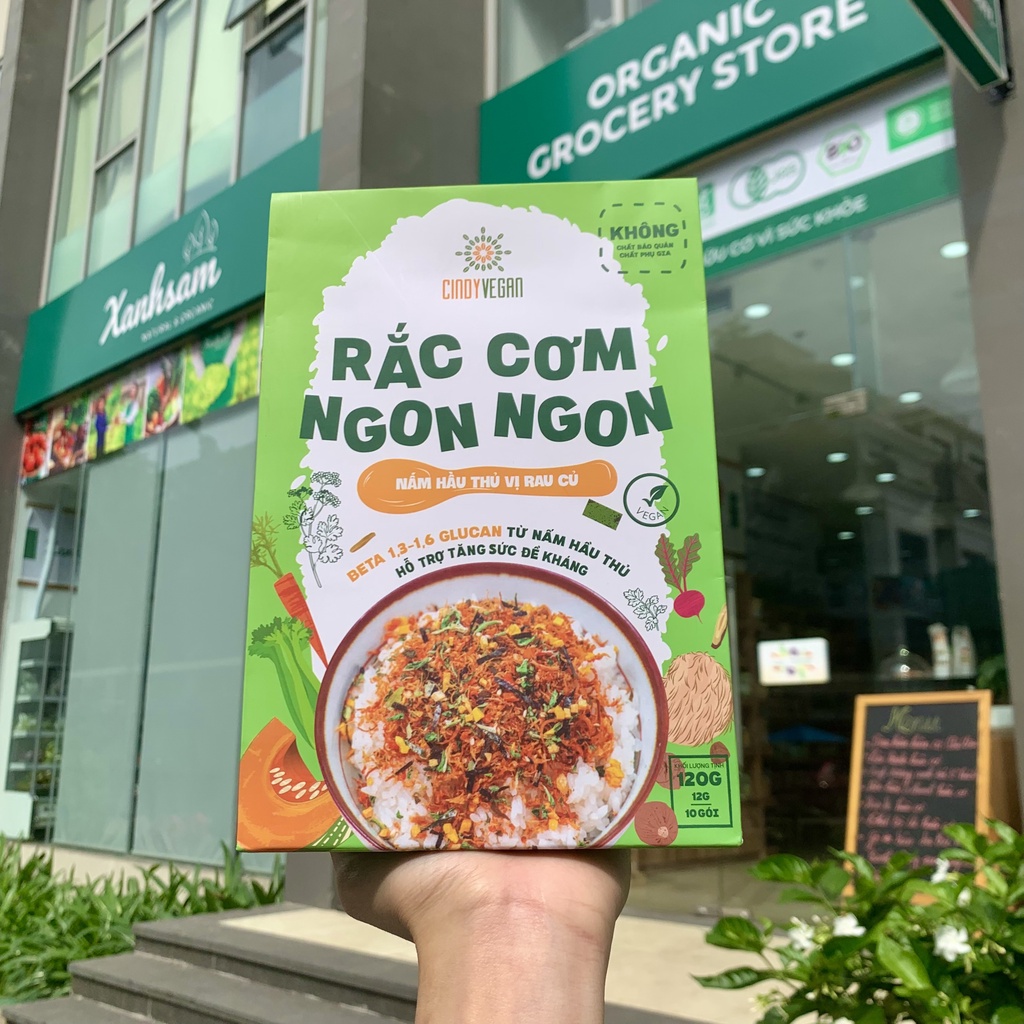 Rắc Cơm Ngon Ngon Cindy Vegan 120gr - XanhSam Organic