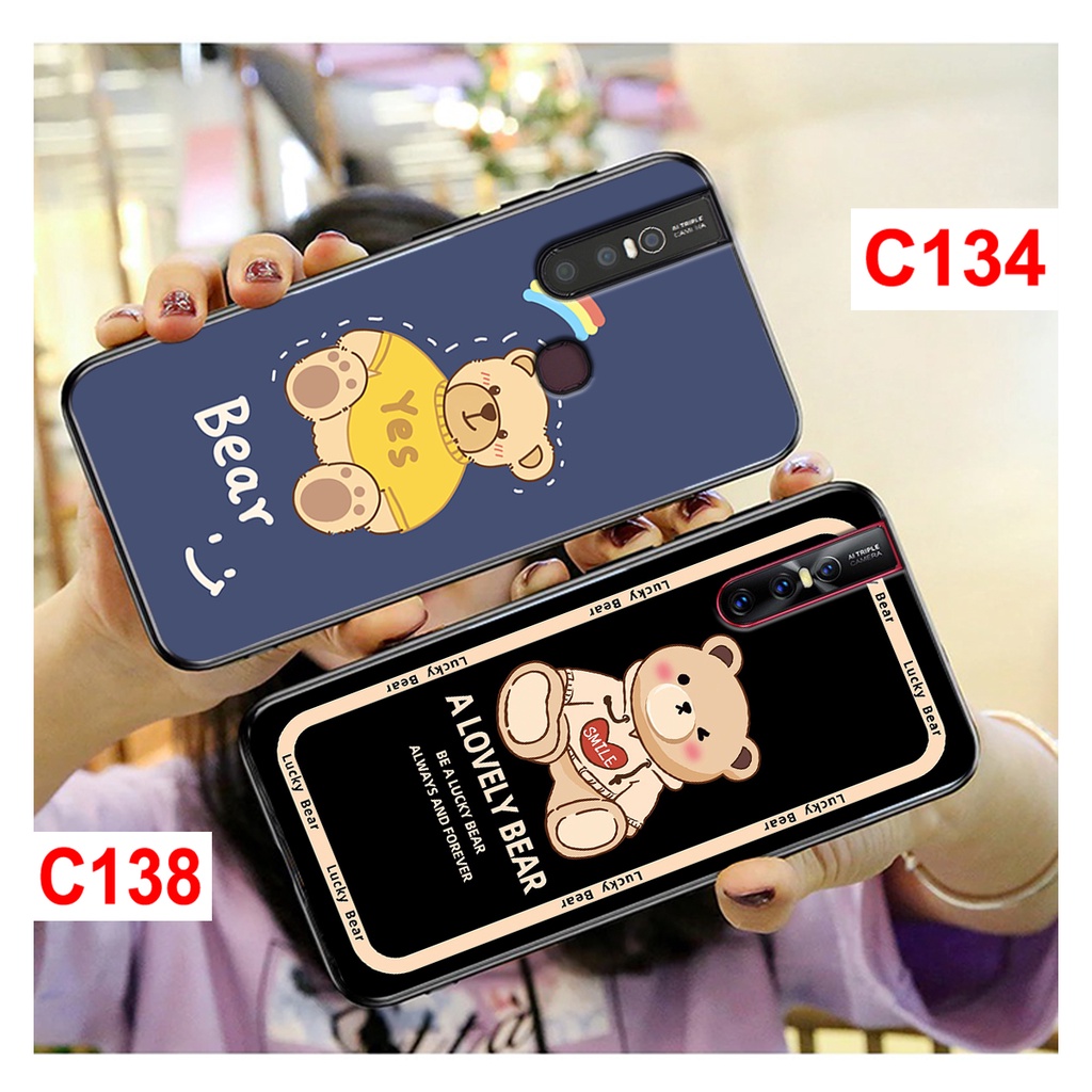 Ốp lưng Vivo V15 - Vivo V15 Pro in hình gấu bear dễ thương. Ốp vivo rẻ bền đẹp.