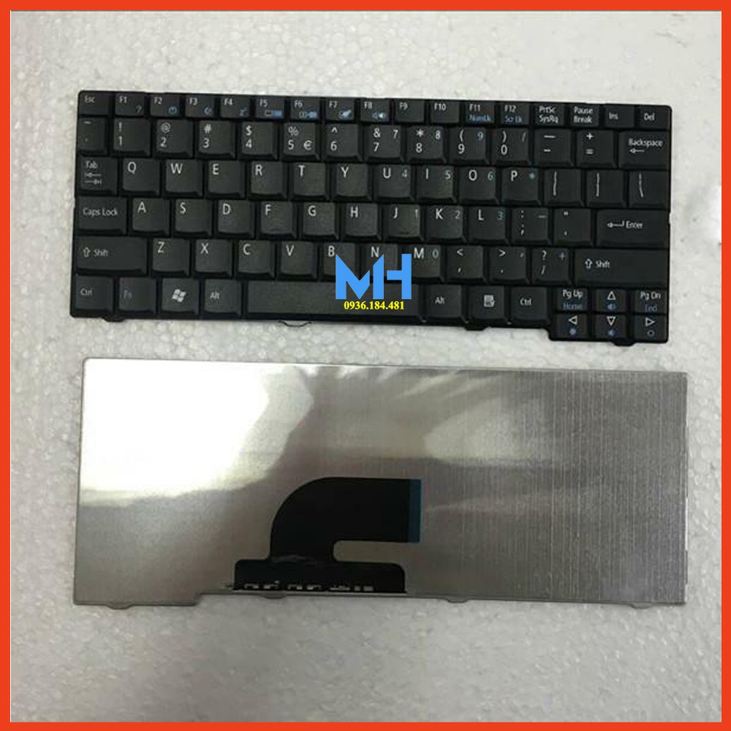 bàn phím laptop acer one A110,A150,ZG5,D150,D250,ZG8,benq u102,u106,u107 EM250 Gateway N214,571,531,LT10,LT1000,LT1005