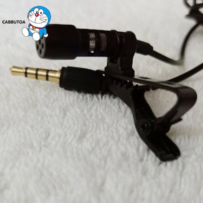 Micro Mini Jinkai Jack 3.5mm Kẹp Ve Áo Tiện Dụng