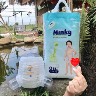 Bỉm quần cao cấp Minky M60/L56/Xl52/Xxl48