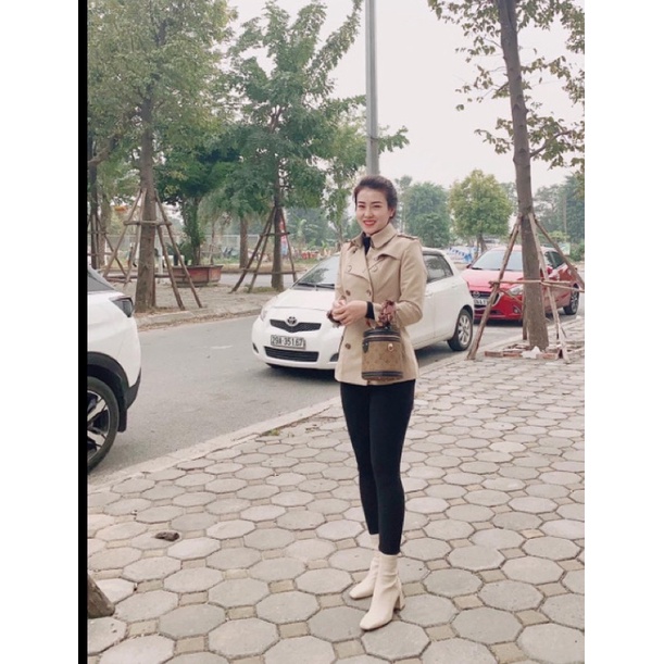 ÁO KHOÁC Mangto bbr BẢN CAO CẤP MÃ 0228 chất liệu garbadine màu be | BigBuy360 - bigbuy360.vn