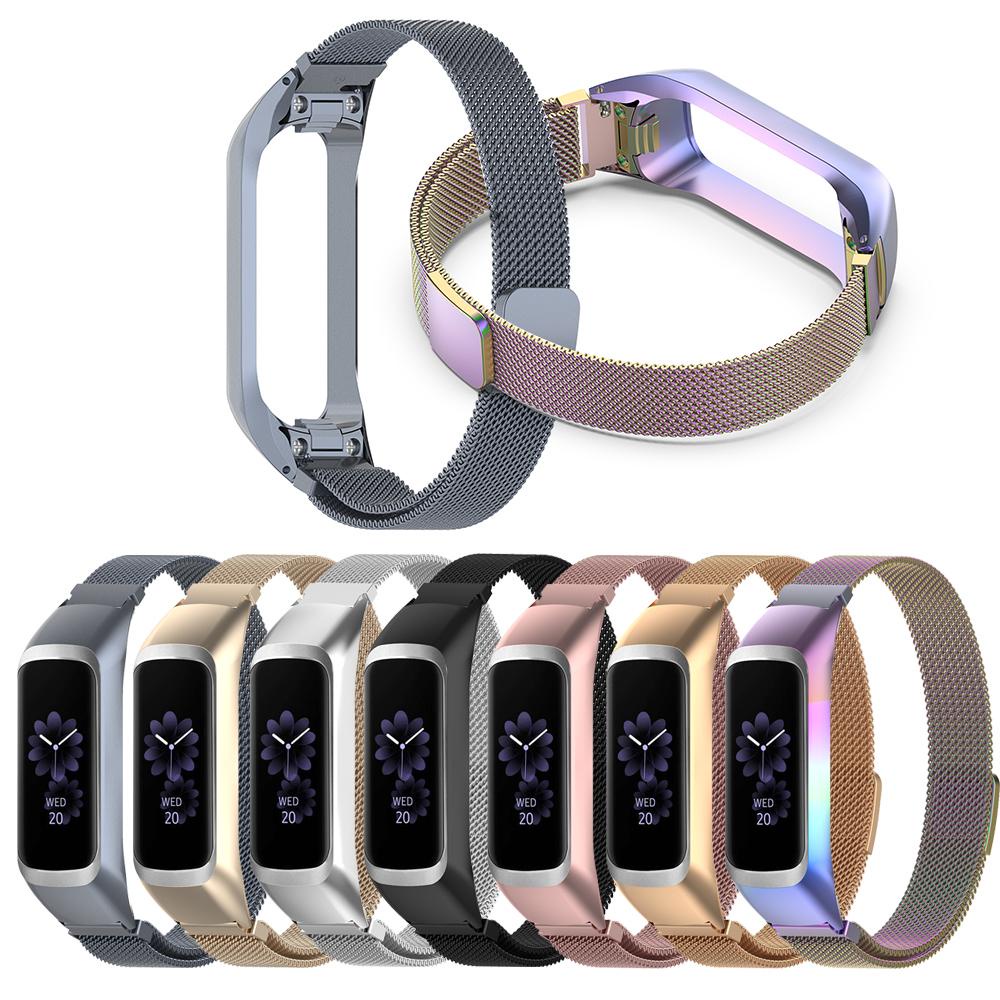 Dây Đeo Milanese Cho Đồng Hồ Thông Minh Samsung Galaxy Fit 2