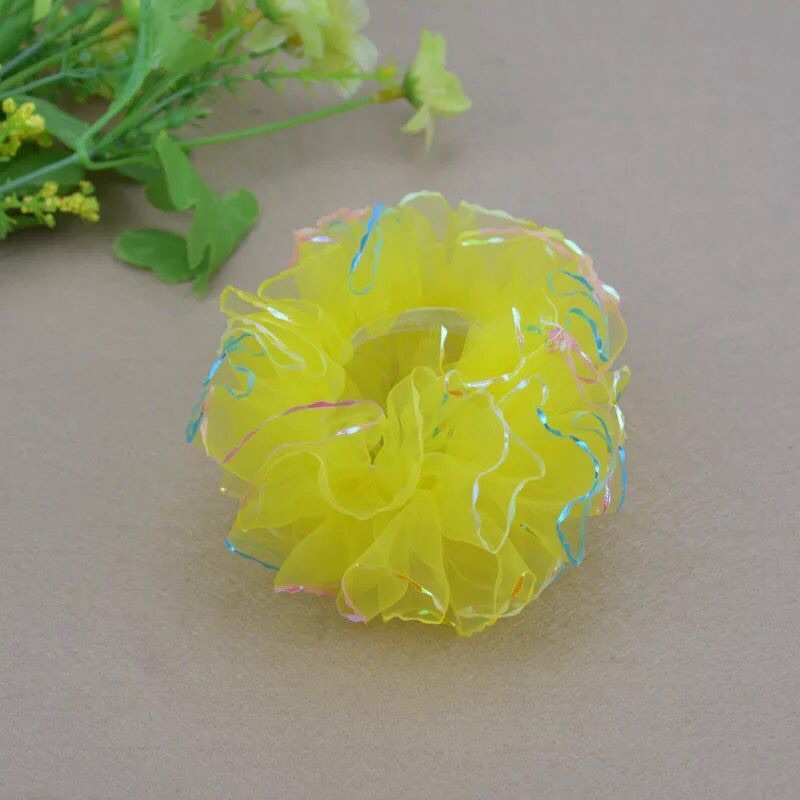 Sét 2 Dây cột tóc voan cho các bé đi múa