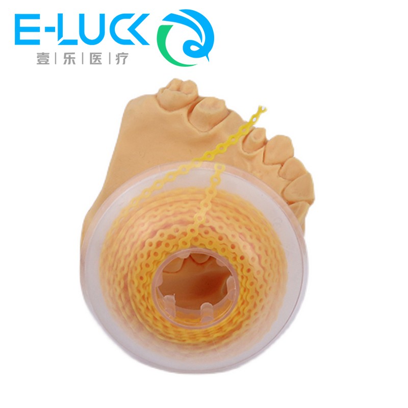 1 cuộn 15 cuộn dây đàn hồi chỉnh nha chuyên dụng nhiều màu sắc