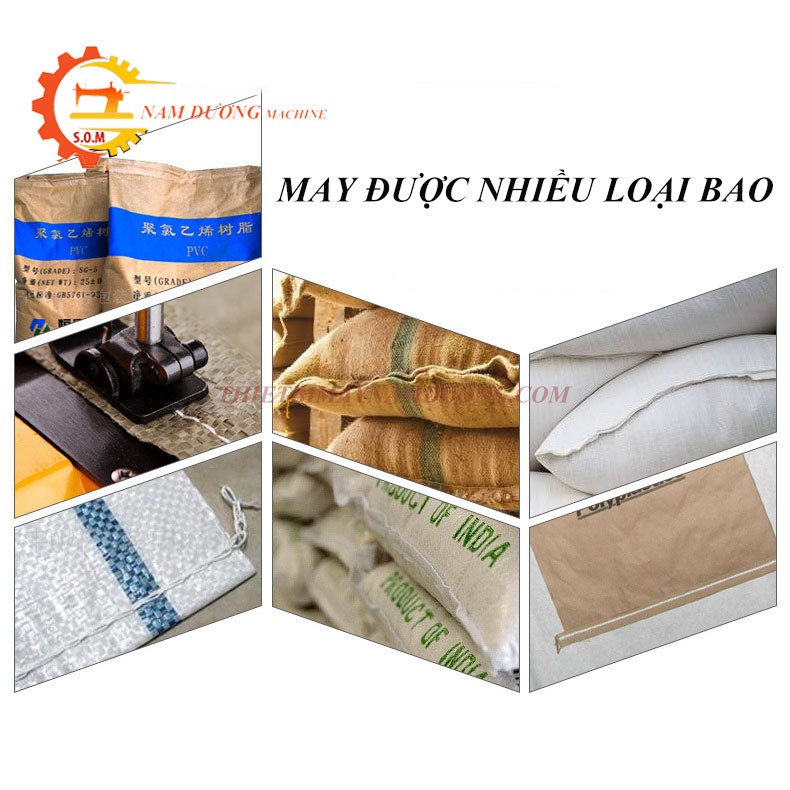 Máy khâu bao bì NP-7A &gt;  cầm tay công nghiệp &gt;  bao gạo &gt; bao phân &gt; Chính hãng