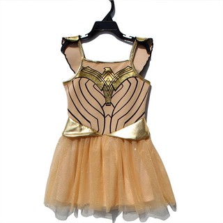 Hm0773 - đầm hóa trang siêu anh hùng wonder woman cho bé gái