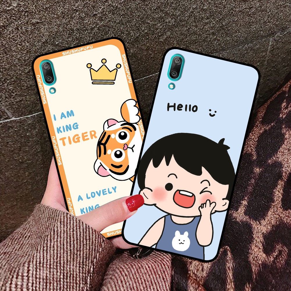 Ốp Huawei Y7 Pro 2019 in hình mickey, hổ, kingtiger siêu rẻ T19 - T24