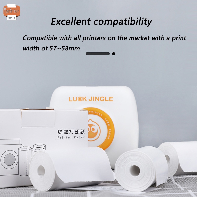 Bộ 3 Cuộn Giấy Cách Nhiệt 57*30mm Chuyên Dụng Cho Giấy