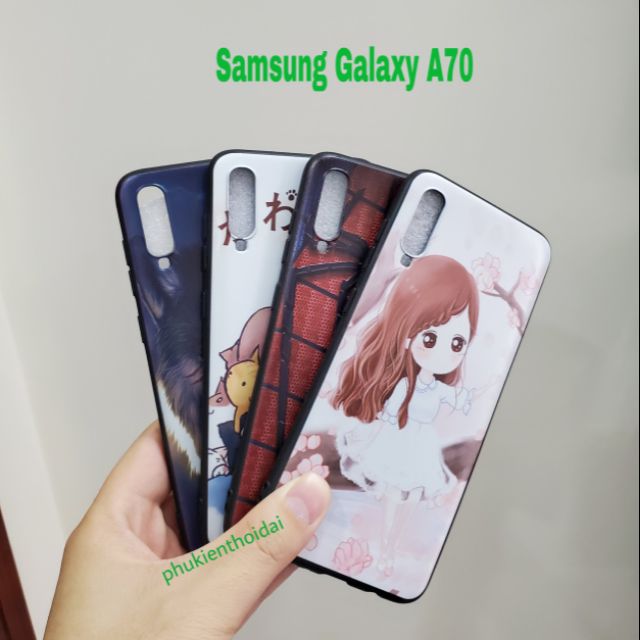 Ốp lưng Samsung Galaxy A70  FREESHIP Từ 50k dẻo TPU in 3D cao cấp chất đẹp