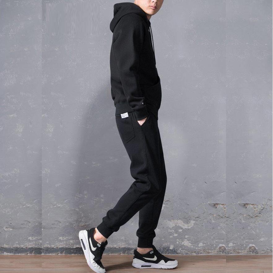 Bộ Nỉ Hoodie Nam Cao Cấp, Bộ Quần Áo Thu Đông Thể Thao Nam Chất Nỉ Co Giãn Dày Dặn Trẻ Trung Năng Động