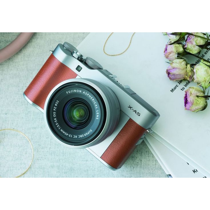 Máy ảnh Fujifilm X-A5 + 15-45mm - 24.2mp - Quay 4k - Wifi - Mới 95% | BigBuy360 - bigbuy360.vn