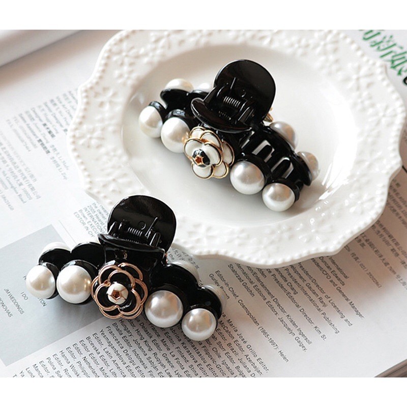 🦢Cặp tóc sang trọng đính hạt lấp lánh